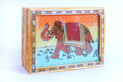 EleganceCraft WoodAura Jewellery Box