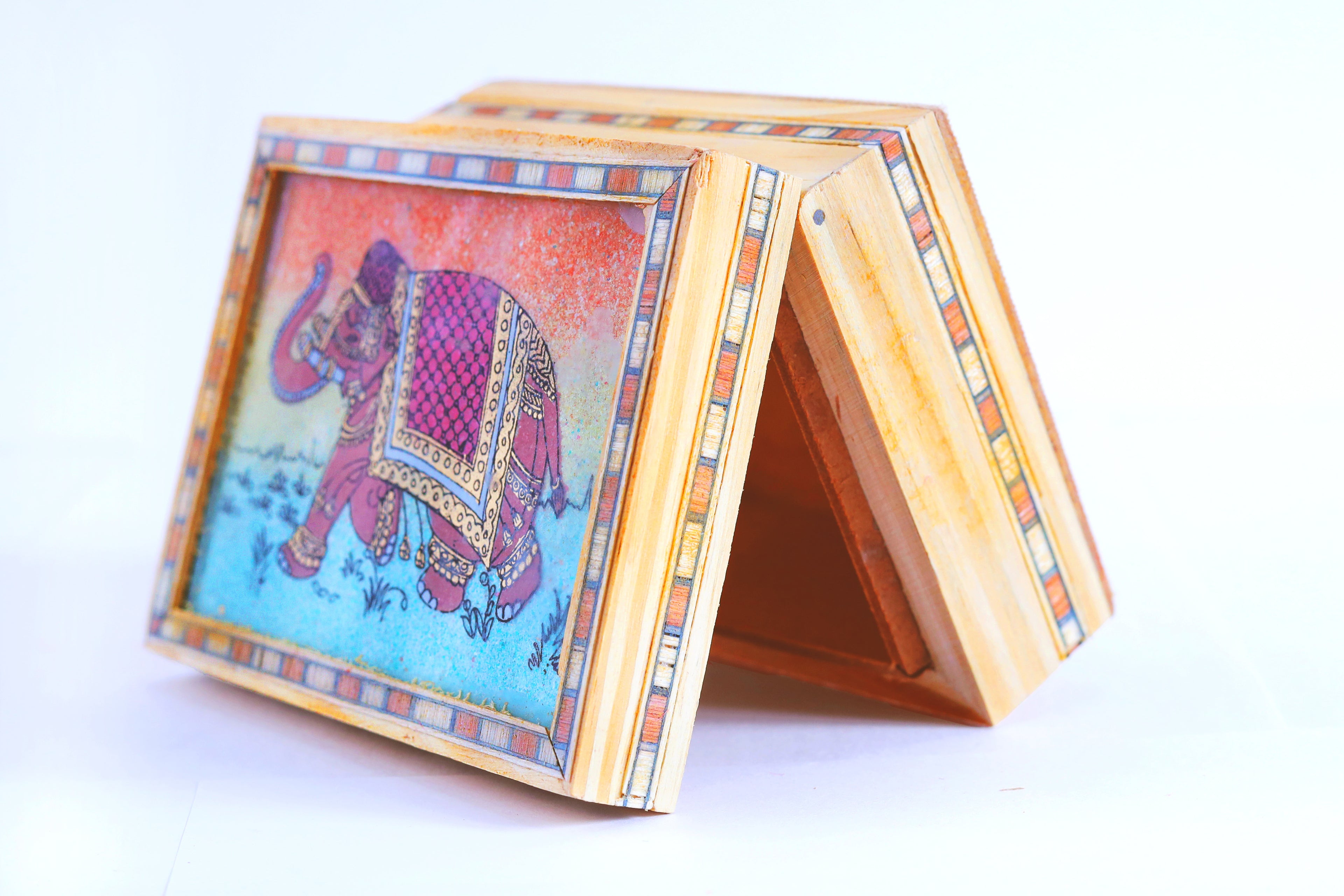 EleganceCraft WoodAura Jewellery Box