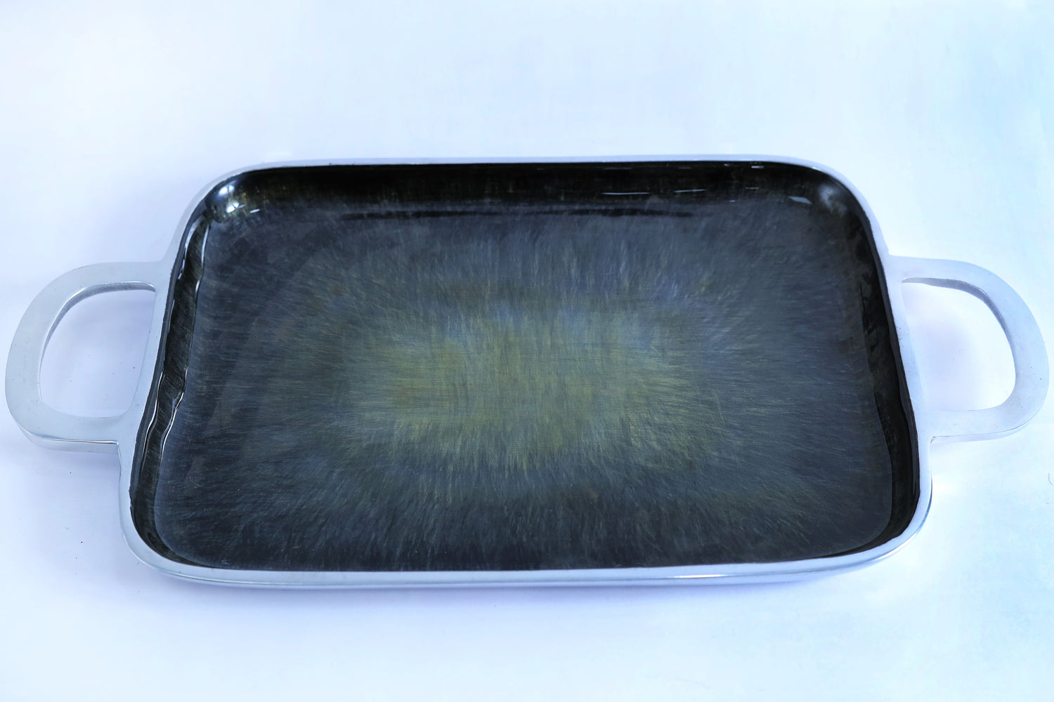 OliveShine Rectangular Aluminium Serving Tray