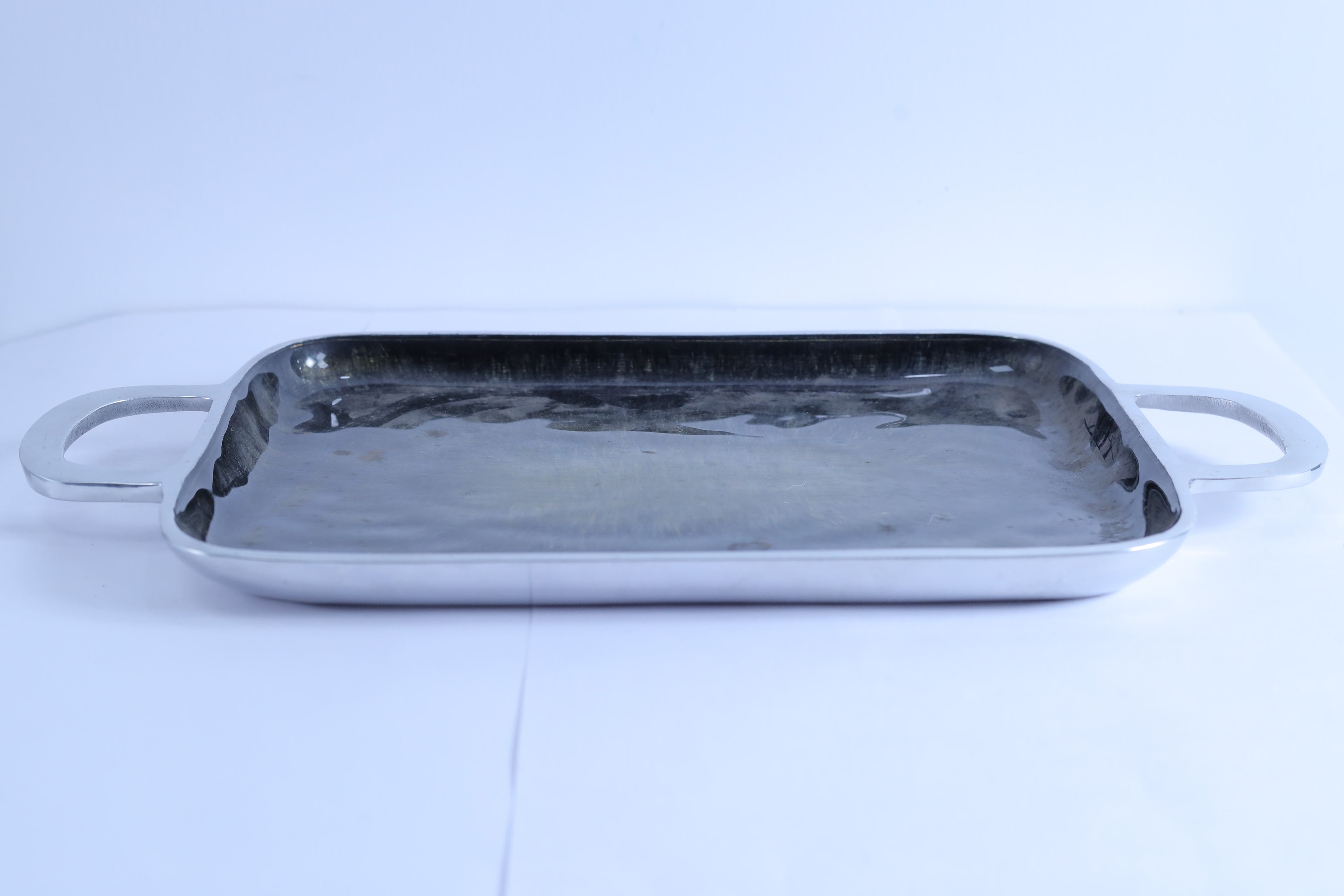 OliveShine Rectangular Aluminium Serving Tray