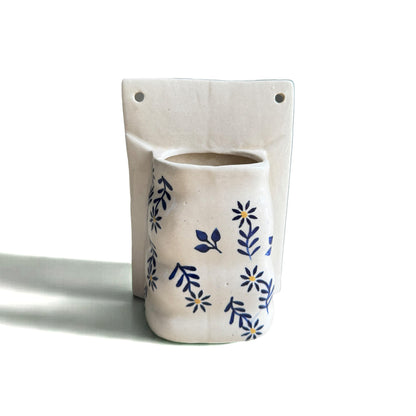 Ceramic Hanging Beige Multipurpose Holder Stand