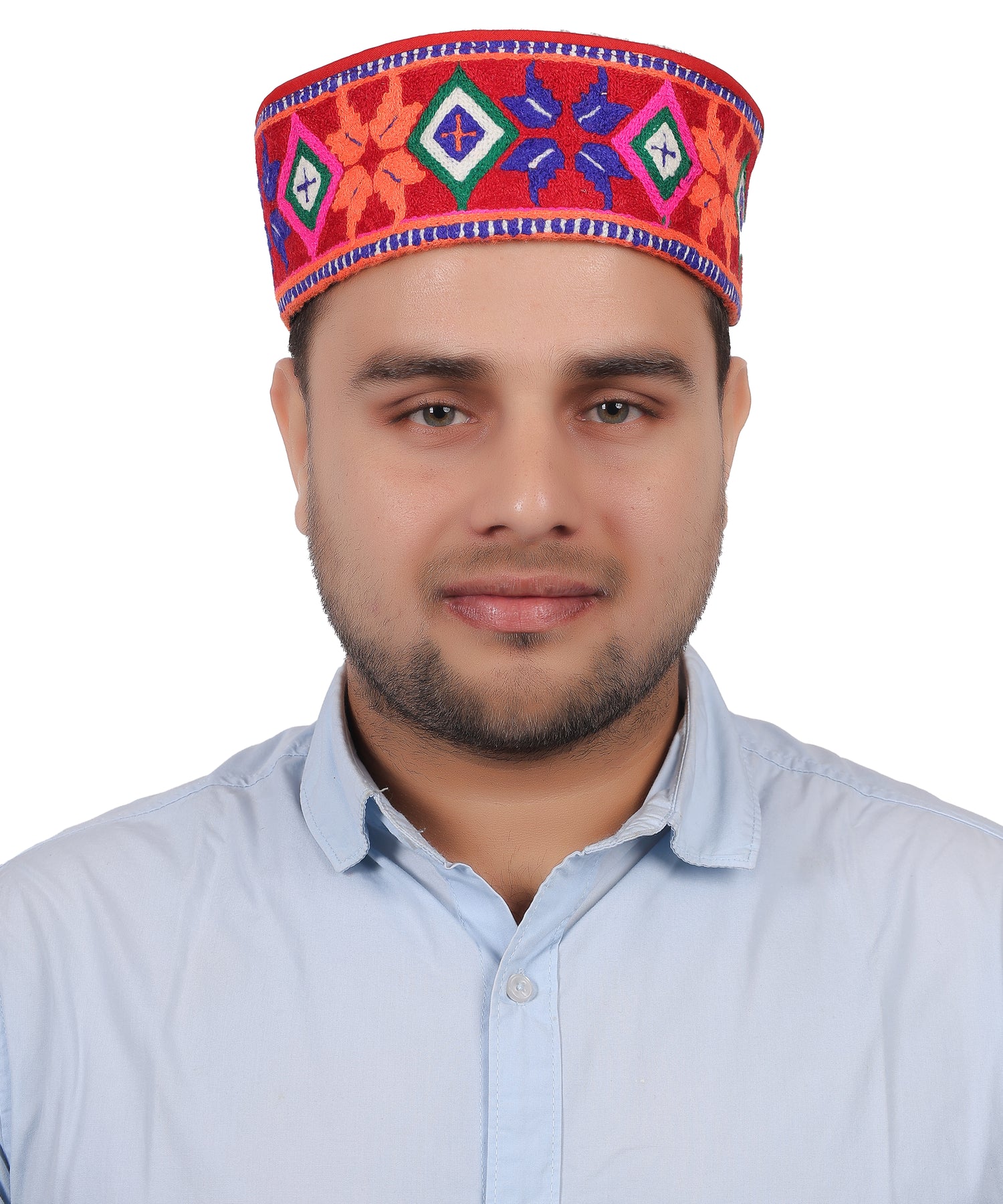 Grey Woollen Pahadi Topi – Traditional Kullu Kinnauri Himachali Cap for All Generations