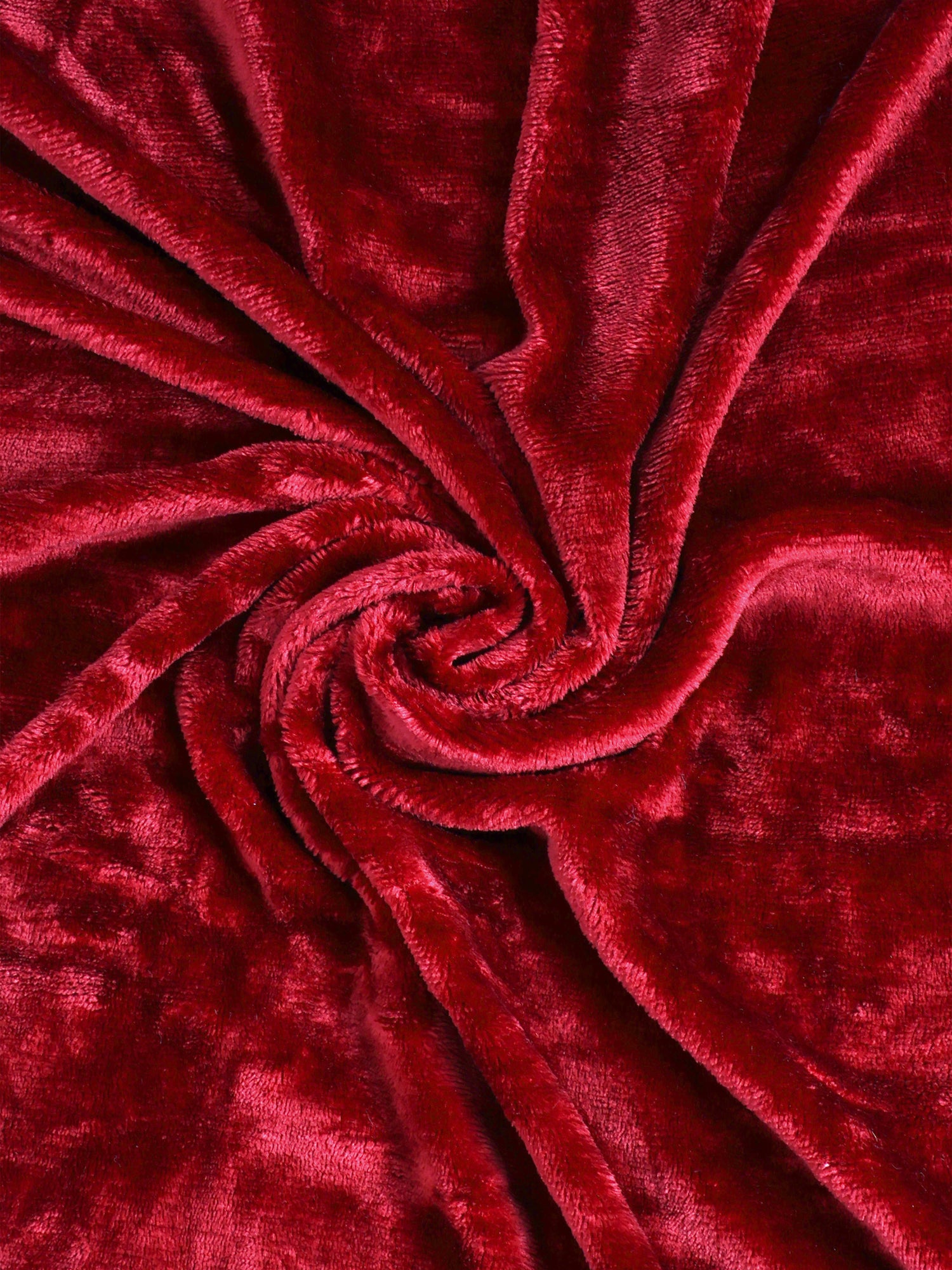 Velvet Warm Winter Solid Flannel Elastic Fitted Bedsheet ~by Shoogloo