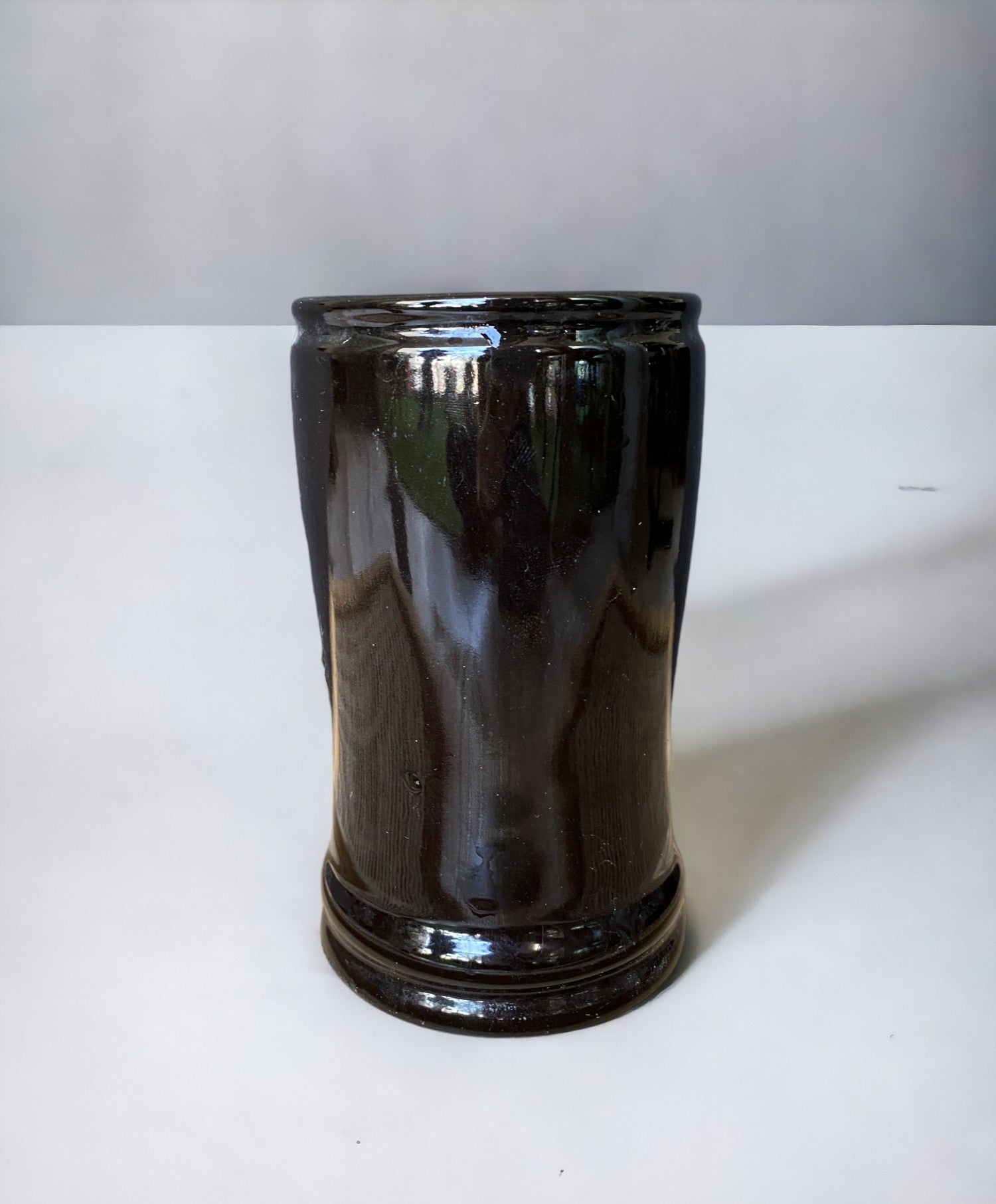 Modern Ceramic Black Toothbrush Holder Stand