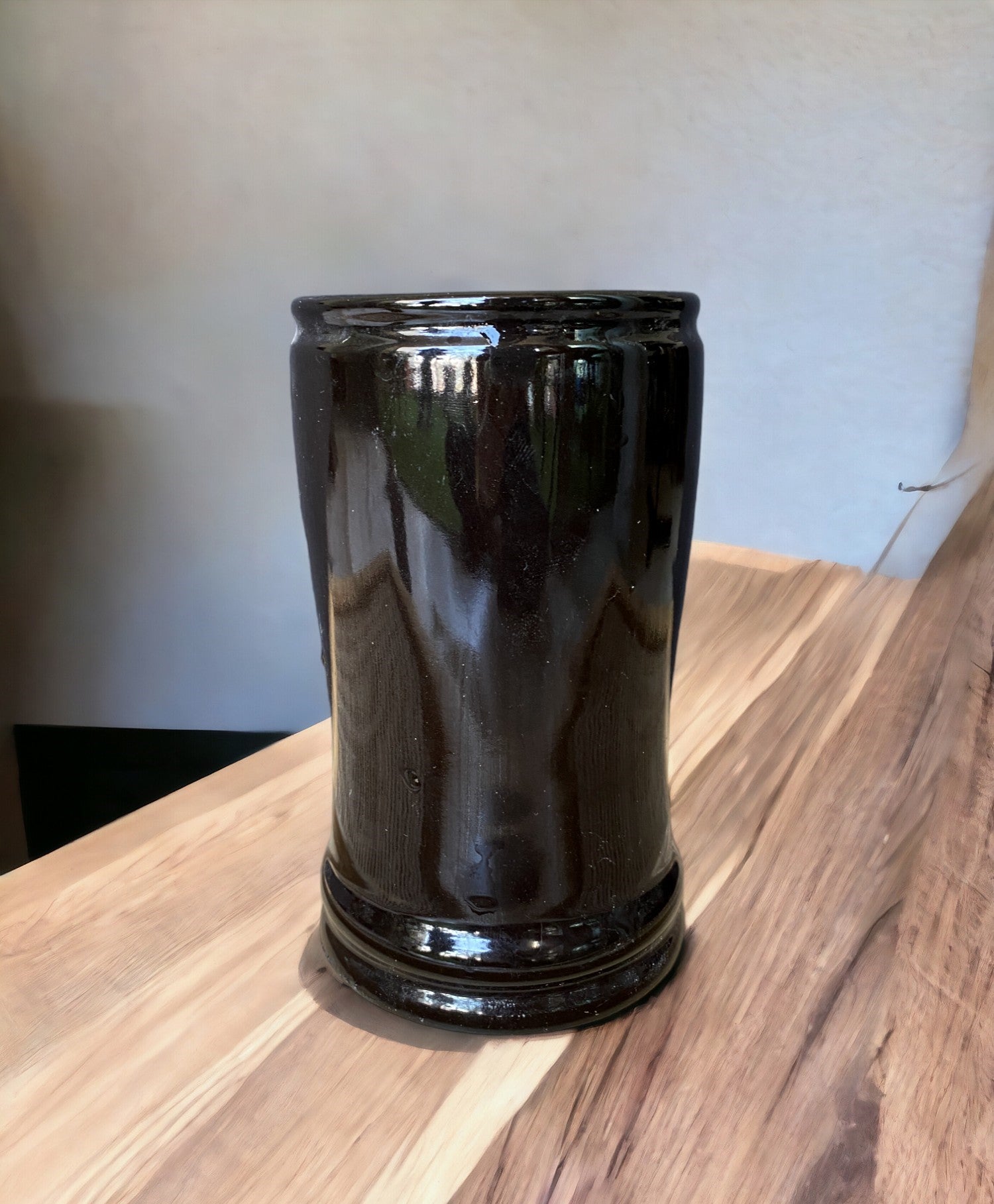 Modern Ceramic Black Toothbrush Holder Stand