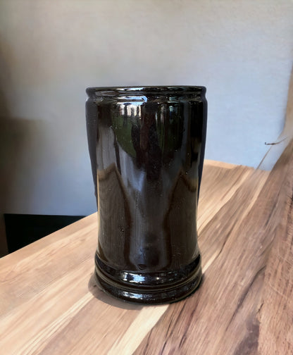 Modern Ceramic Black Toothbrush Holder Stand