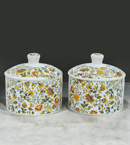 Handcrafted Ceramic Chutney &amp; Pickle Holders - Pack of 2