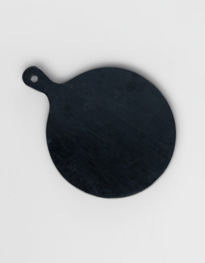 Elegant Black Wooden Pizza Tray – A Stylish Addition to Your Kitchen