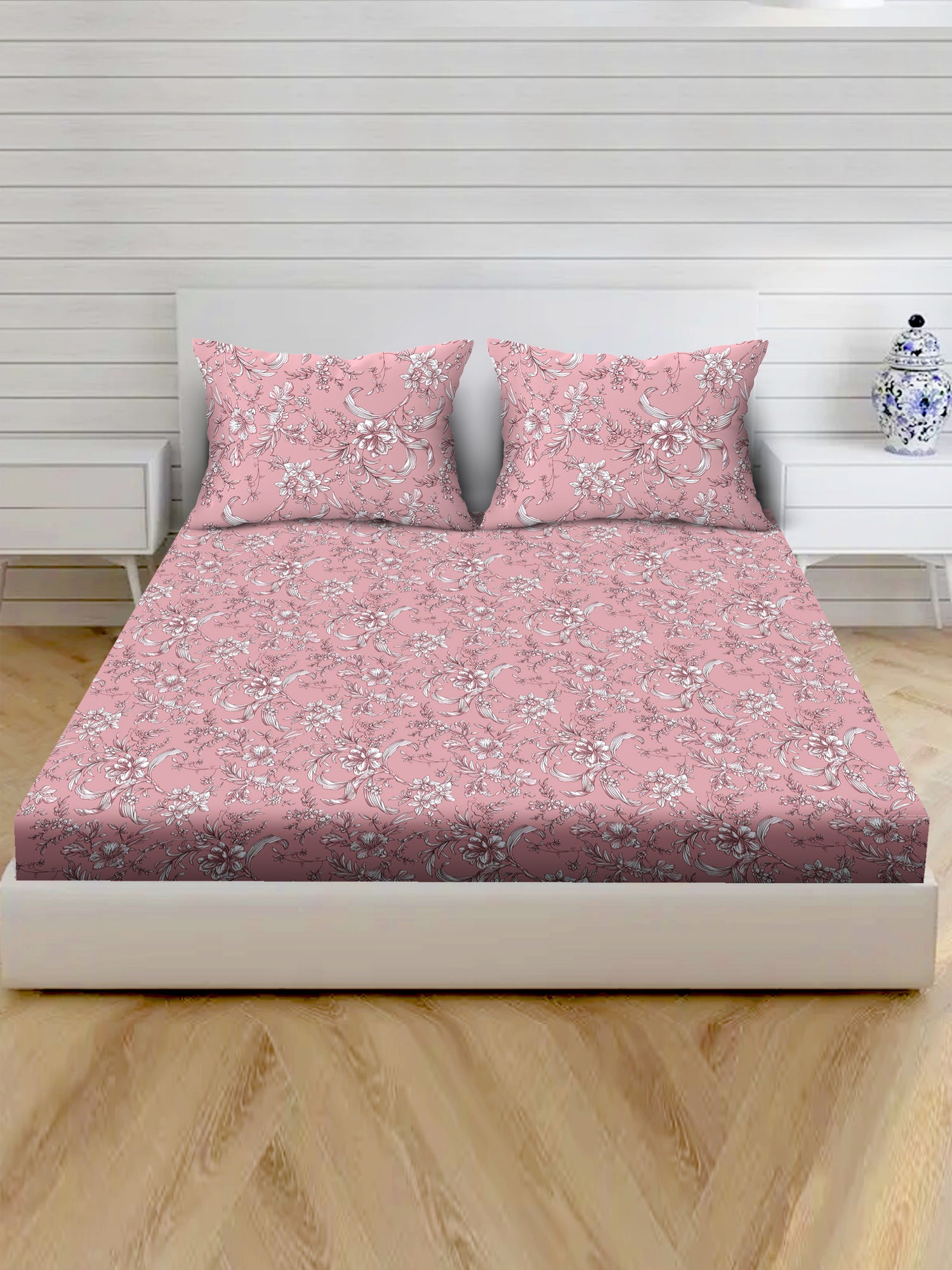 Cotton Feel All Around Elastic Fitted Bedsheets~by Shoogloo